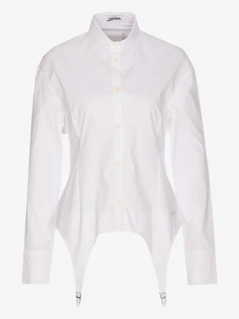 Jean Paul Gaultier
Jaretekkes button-front logo-plaque shirt